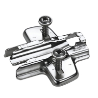 907158701 Монтажная планка крестообразная System 8099 Hettich Direct для Sensys/Intermat, LR37, D3, со штифтами и специальными винтами
