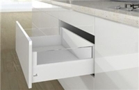 Комплект короба arcitech с des ignside, с соед.зад.стенки, nl350, h218/126, цвет белый 9149377 Hettich