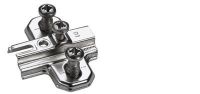 Монтажная планка system 2006 для slideon, l37, d5, евровинты 1079224 Hettich