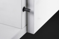 Механизм push to open magnet для петель, под запрессовку, короткий ход,светло-серый 9089606 Hettich