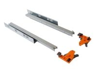 Комплект направляющих Soft-Close Firmax L=550мм, полного выдвижения, 3D регулировка