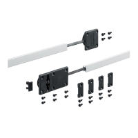 Комплект стяжек-выпрямителей, алюминий 9252651 Hettich