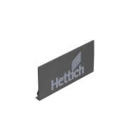 925770501 Заглушка на боковину AvanTech YOU, с логотипом Hettich, Антрацит