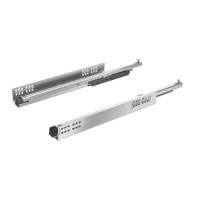 9256894 Комплект направляющих Quadro V6 YOU, полного выдвижения, с демпфером Silent System, M (30 кг), EB21, NL550