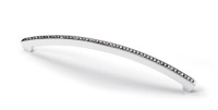 Ручка Hettich, 9113690 Delia, межосевое расстояние 160мм, глянцевый хром
