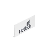 9257704 Заглушка на боковину AvanTech YOU, с логотипом Hettich, Белая