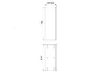 Корпус напольный 20*53*72 глубокий