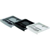 Лоток для канцелярских товаров smartray,h40, пластик, цвет черный 9134232 Hettich