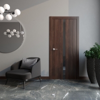 Пристенная панель 7122/Nw Carpenter Oak dark 4200x600x10 мм Slotex
