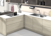 Столешница PerfectSense Premium с кромкой матовая 4100*1200*38 мм Альпина белая W1100 PM 5 Egger