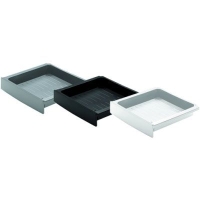 Лоток для канцелярских товаров smartray,h60, пластик, цвет черный 9134235 Hettich