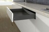 Комплект ящика arcitech с соед .зад.стенки, nl400, h94, цвет ант рацит 9150524 Hettich